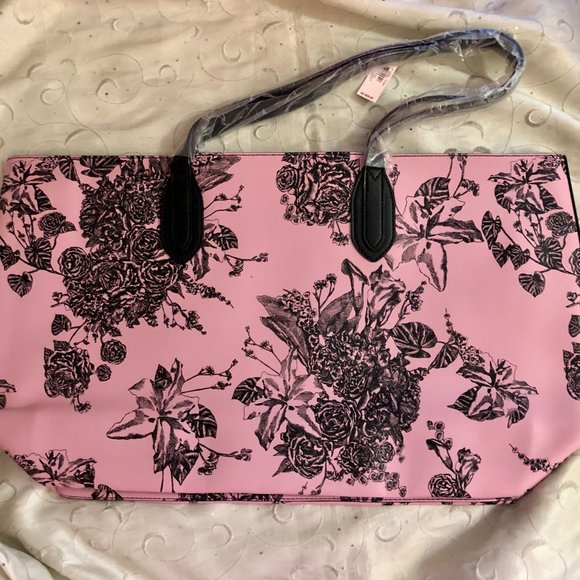 Victoria's Secret Pink Floral Travel Tote Bag - Picture 2 of 3
